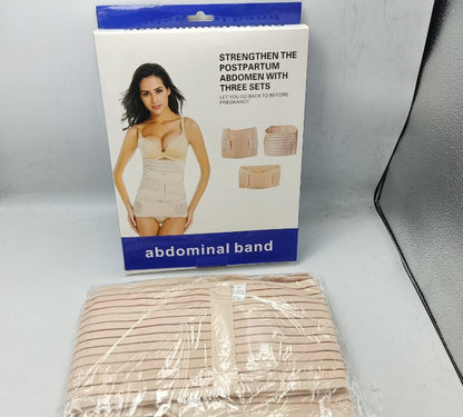 3-in-1 Abdominal & Back Support Belt حزام دعم البطن والظهر 3 في 1