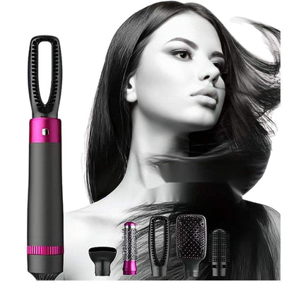 5-in-1 Hot Air Brush: Effortless Styling, Endless Possibilities فرشاة الهواء الساخن 5 في 1: تصفيف سهل، إمكانيات لا حصر لها