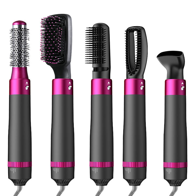 5-in-1 Hot Air Brush: Effortless Styling, Endless Possibilities فرشاة الهواء الساخن 5 في 1: تصفيف سهل، إمكانيات لا حصر لها