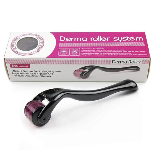 Derma Roller System: Unlock Radiant Skin with Expert نظام ديرما رولر: احصلي على بشرة مشرقة مع خبير
