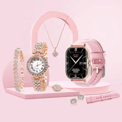 🎁 Gift Pack A58 Smart Watch 5 in 1 ساعة ذكية A58 متعددة الوظائف (5 في 1) - هدية