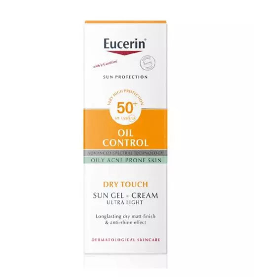 🌞 Eucerin Sun Gel Cream SPF 50 (Original) كريم يوسيرين الواقي من الشمس جل بعامل حماية 50 (الأصلي)