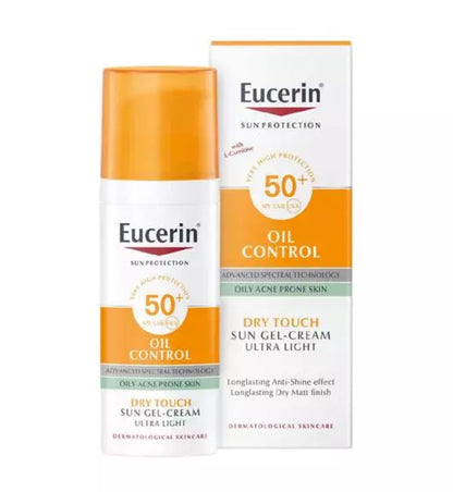 🌞 Eucerin Sun Gel Cream SPF 50 (Original) كريم يوسيرين الواقي من الشمس جل بعامل حماية 50 (الأصلي)